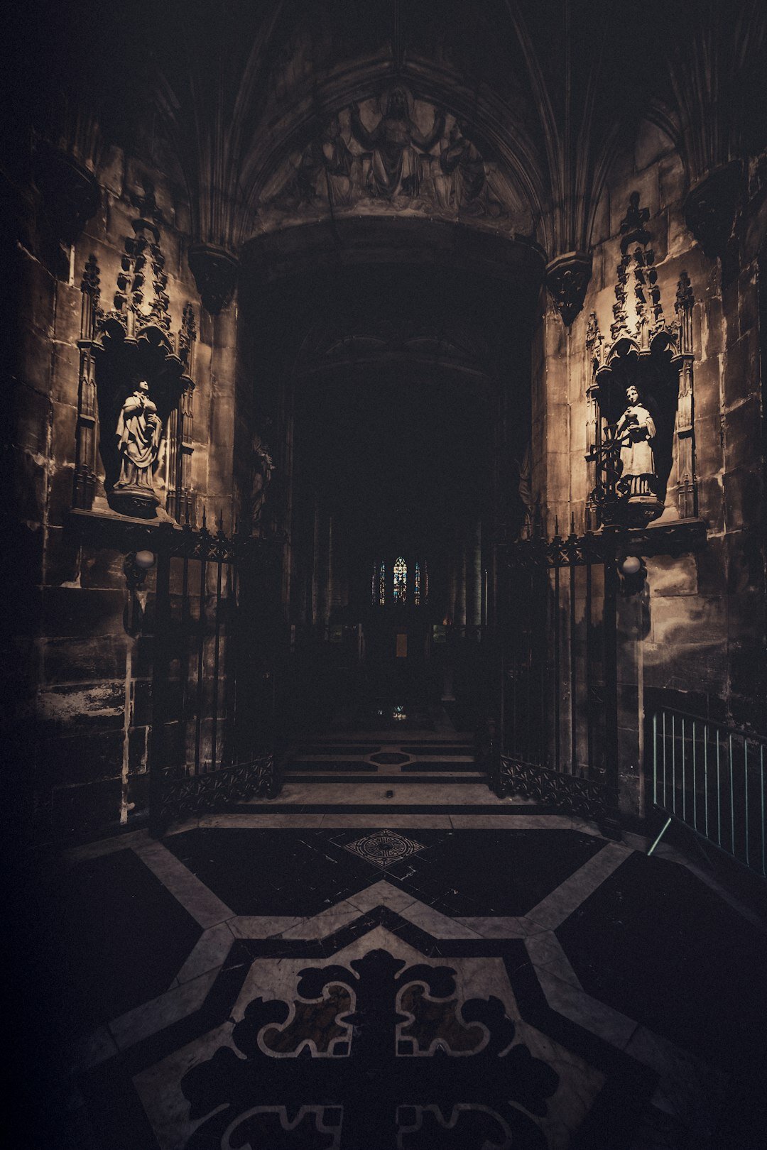 castle interior hallway